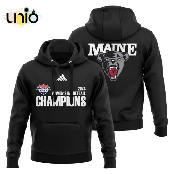 Maine 2024 Women’s Basketball Black Hoodie, Jogger, Cap