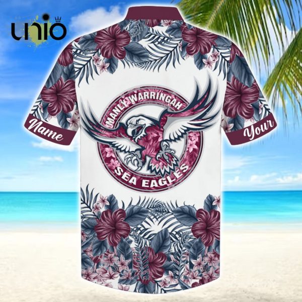 Manly Sea Eagles NRL Island Sport Personalized Hawaiian Shirt