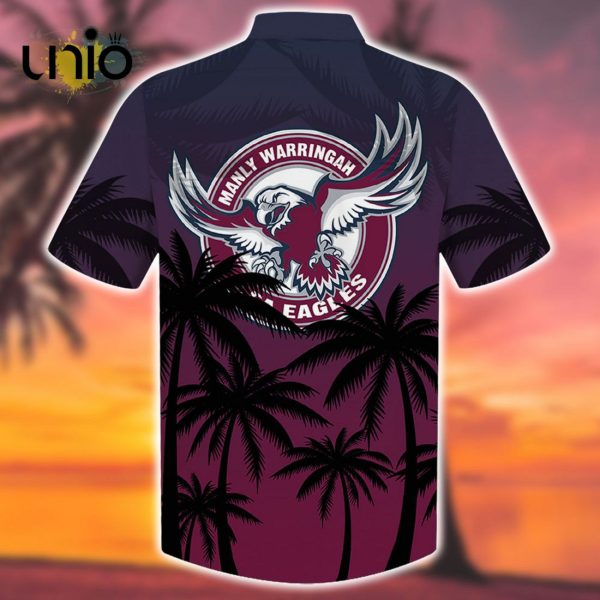 Manly Sea Eagles NRL Sport Personalized Beach Hawaiian Shirt