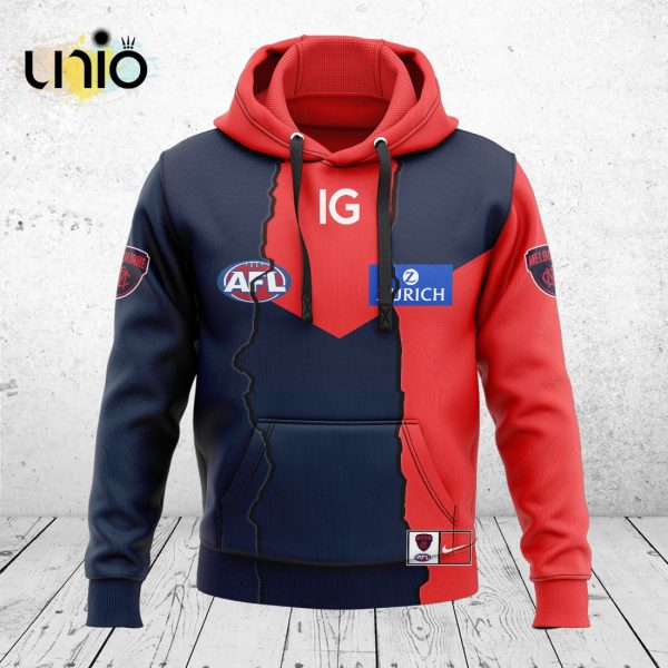 Melbourne Demons AFL Mix Guernseys 2024 Collection Hoodie, Jogger