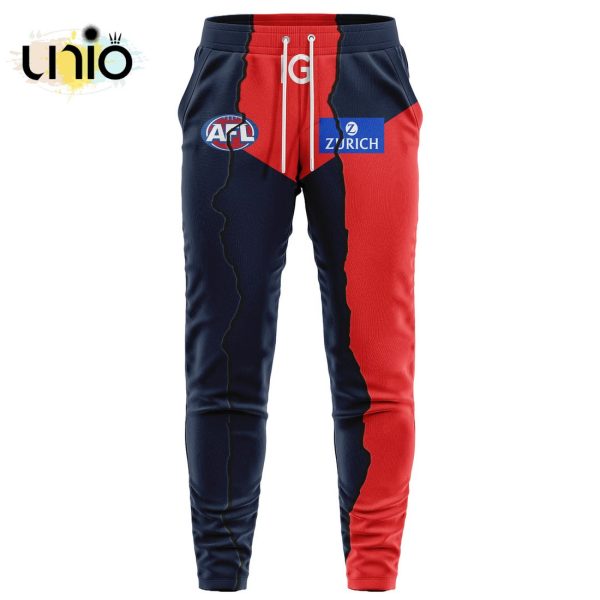 Melbourne Demons AFL Mix Guernseys 2024 Collection Hoodie, Jogger