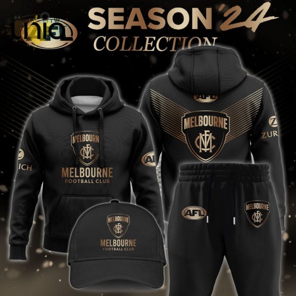 Melbourne Demons Gold Premier 2024 Hoodie, Jogger, Cap Limited Edition