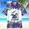 Melbourne Storm NRL Sport Personalized Beach Hawaiian Shirt