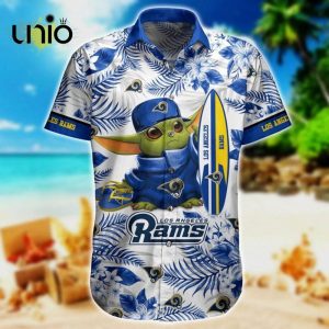 NFL Los Angeles Rams Baby Yoda Style Hot Trends Summber Hawaiian Shirt Limited