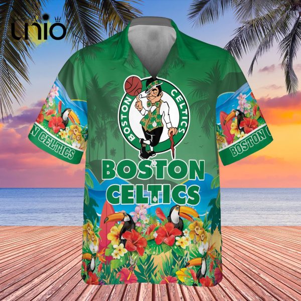 NBA Boston Celtics Toucan Beach Hawaiian Shirt