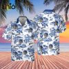 NBA Dallas Mavericks Black Blue Palm Trees Hawaiian Shirt