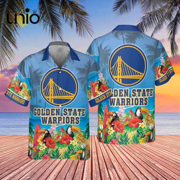 NBA Golden State Warriors Toucan Beach Hawaiian Shirt