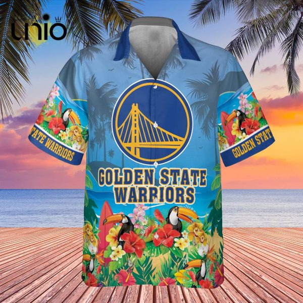 NBA Golden State Warriors Toucan Beach Hawaiian Shirt