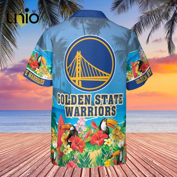 NBA Golden State Warriors Toucan Beach Hawaiian Shirt