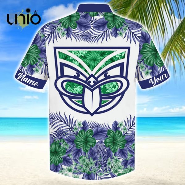 New Zealand Warriors NRL Sport Personalized Beach Hawaiian Shirt