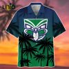 New Zealand Warriors NRL Sport Personalized Beach Hawaiian Shirt