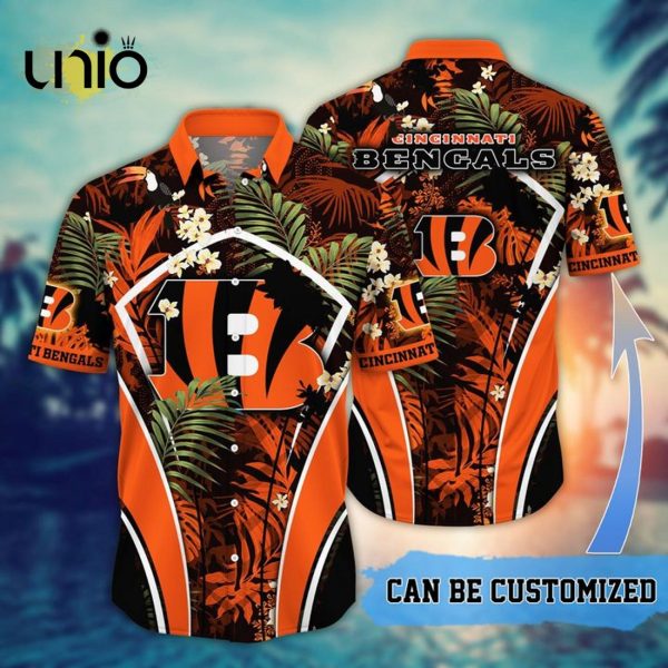 NFL Cincinnati Bengals Custom Flower Summer Tropical Hawaiian Shirt