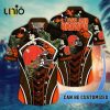 NFL Denver Broncos Halloween Orange Hawaiian Shirt