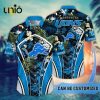 NFL Detroit Lions Custom Coconut Beach Hawaiian Shirt