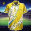 NFL Los Angeles Chargers Halloween Blue Hawaiian Shirt