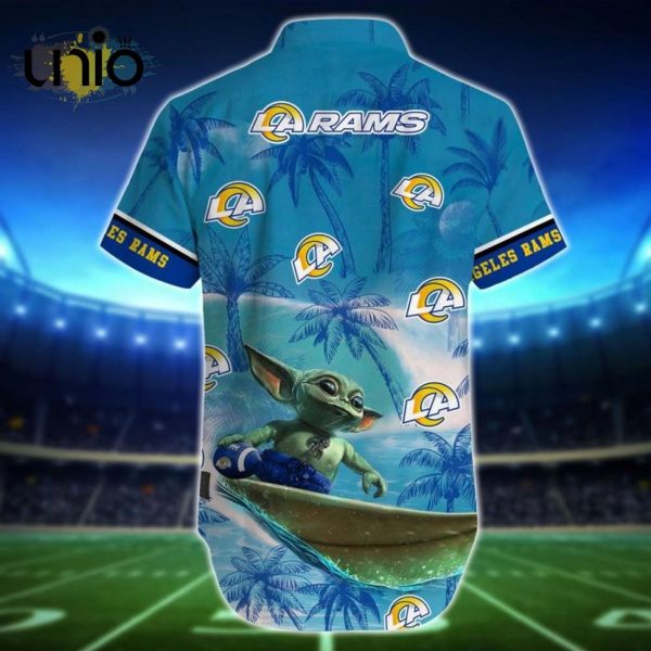 NFL Los Angeles Rams Baby Yoda Style Hot Trends Summber Hawaiian Shirt