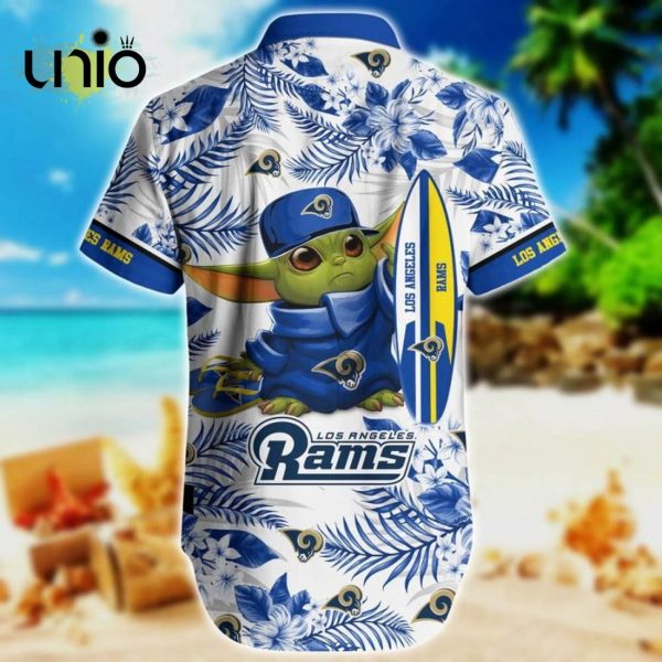 NFL Los Angeles Rams Baby Yoda Style Hot Trends Summber Hawaiian Shirt Limited