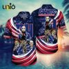 NFL New York Giants Navy Blue Red Hawaiian Shirt