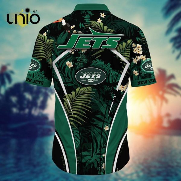 NFL New York Jets Custom Flower Summer Tropical Hawaiian Shirt