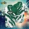 NFL New York Jets Grey Green Hawaiian Shirt