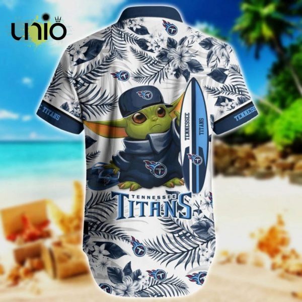 NFL Tennessee Titans Baby Yoda Hawaiian Shirt