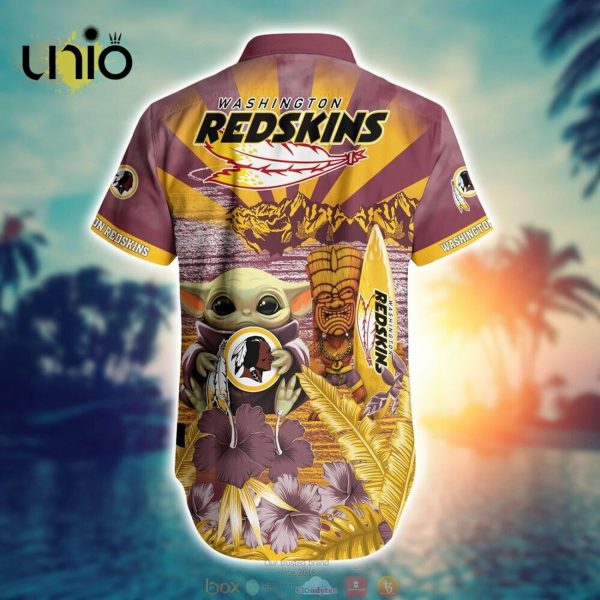 NFL Washington Redskins Baby Yoda Hawaiian Shirt