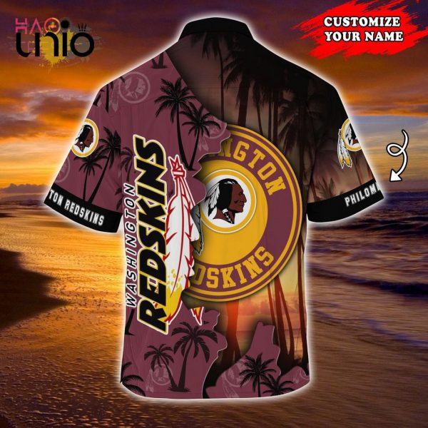 NFL Washington Redskins Custom Hail To Hawaiian Shirt