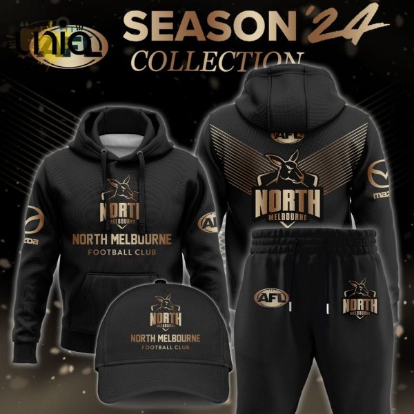 North Melbourne Gold Premier 2024 Hoodie, Jogger, Cap Limited Edition