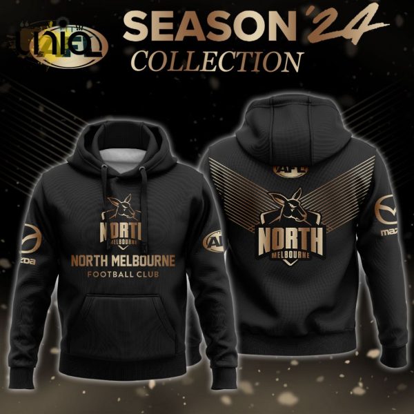 North Melbourne Gold Premier 2024 Hoodie, Jogger, Cap Limited Edition