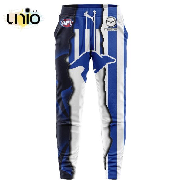 North Melbourne Kangaroos AFL Mix Guernseys 2024 Collection Hoodie, Jogger