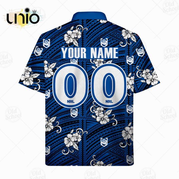 NRL Canterbury-Bankstown Bulldogs Custom Tribal Hawaiian Shirt