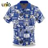 NRL Canterbury-Bankstown Bulldogs Palm Trees Hawaiian Shirt