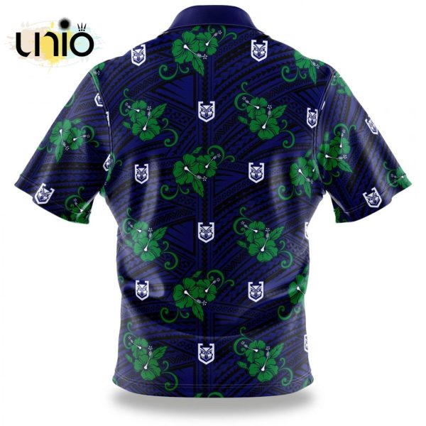 NRL New Zealand Warriors Tribal Hawaiian Shirt