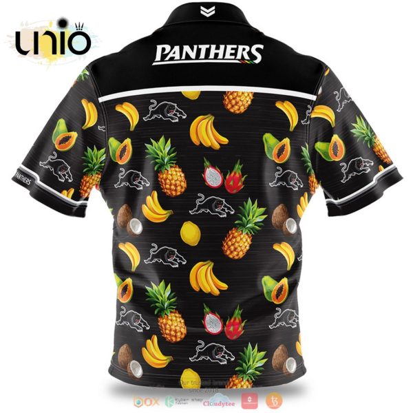 NRL Penrith Panthers Custom Tropical Fruit Hawaiian Shirt