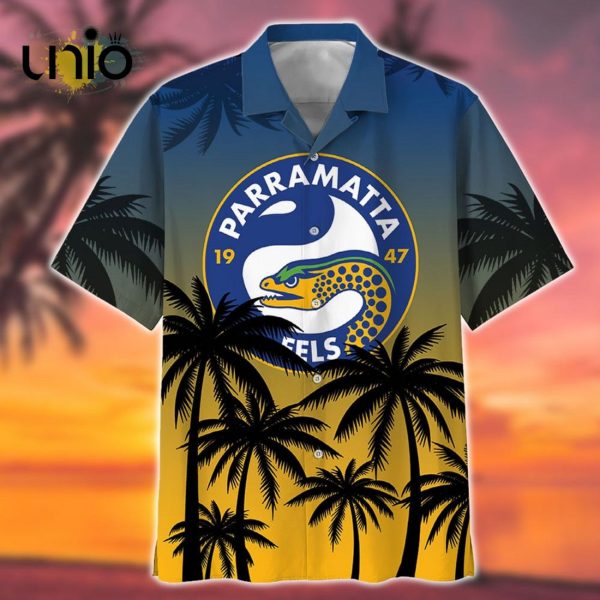 Parramatta Eels NRL Sport Personalized Aloha Hawaiian Shirt