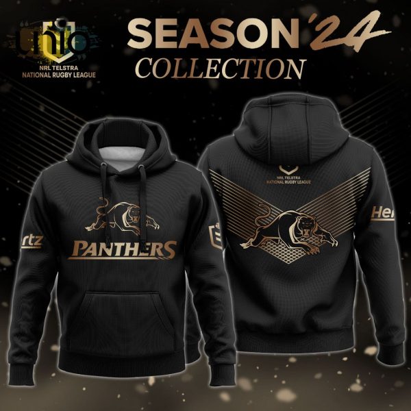 Penrith Panthers NRL Gold Premier 2024 Hoodie, Jogger, Cap