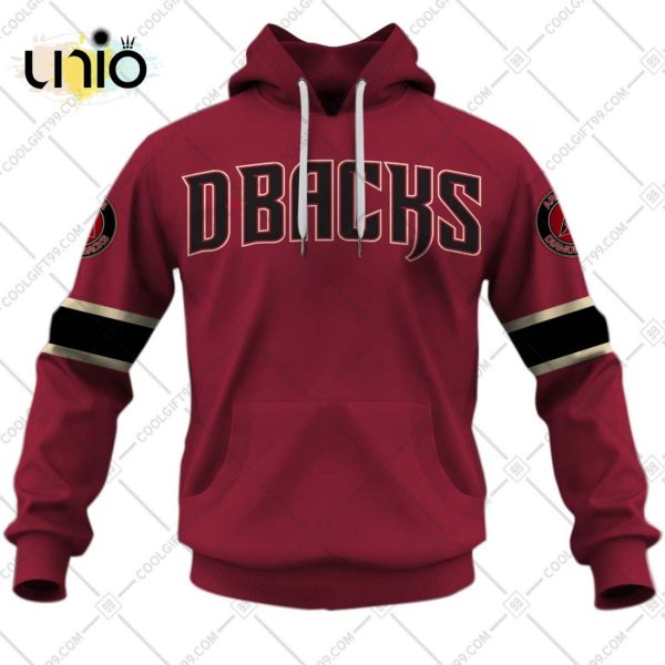 Personalized MLB Arizona Diamondbacks ALT Jersey Hoodie