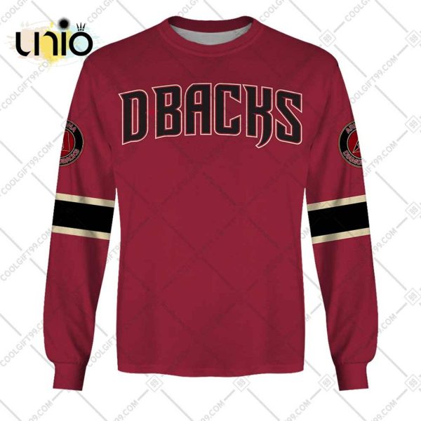 Personalized MLB Arizona Diamondbacks ALT Jersey Hoodie