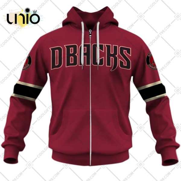 Personalized MLB Arizona Diamondbacks ALT Jersey Hoodie