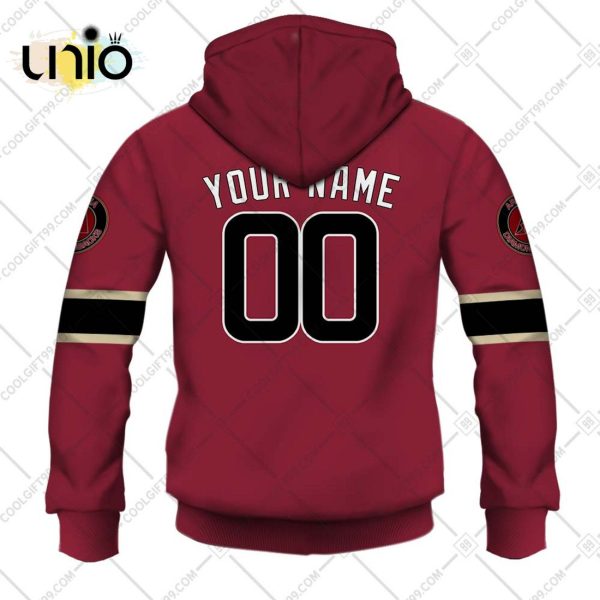 Personalized MLB Arizona Diamondbacks ALT Jersey Hoodie