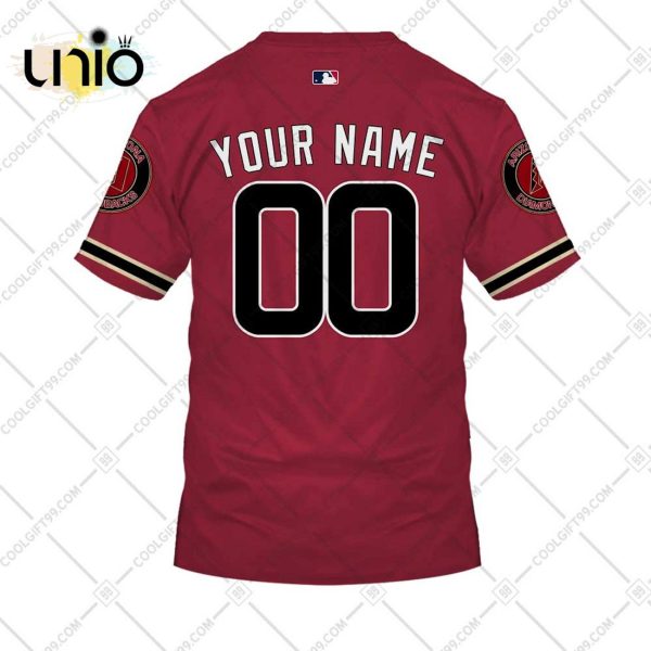 Personalized MLB Arizona Diamondbacks ALT Jersey Hoodie