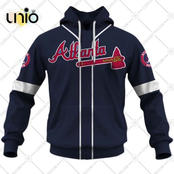 Personalized MLB Atlanta Braves ALT Jersey Hoodie