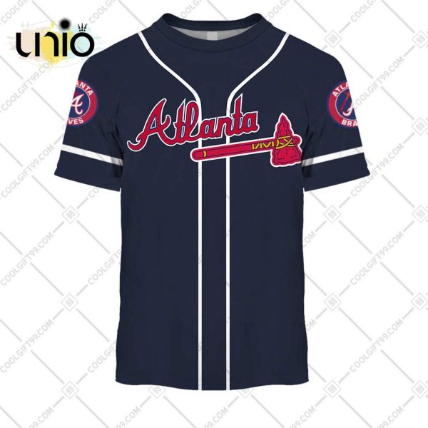 Personalized MLB Atlanta Braves ALT Jersey Hoodie