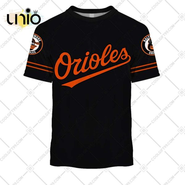 Personalized MLB Baltimore Orioles ALT Jersey Hoodie