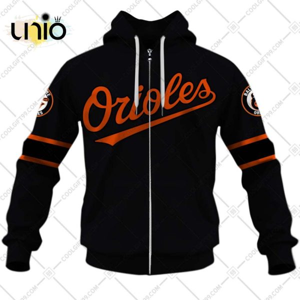 Personalized MLB Baltimore Orioles ALT Jersey Hoodie