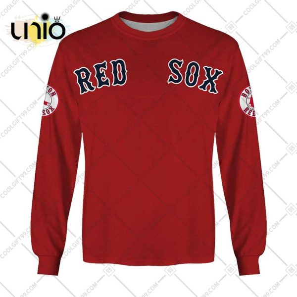 Personalized MLB Boston Red Sox ALT Jersey Hoodie