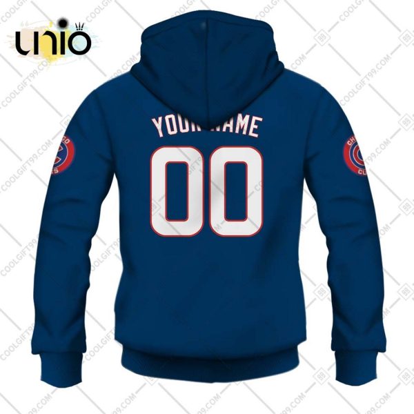 Personalized MLB Chicago Cubs ALT Jersey Hoodie