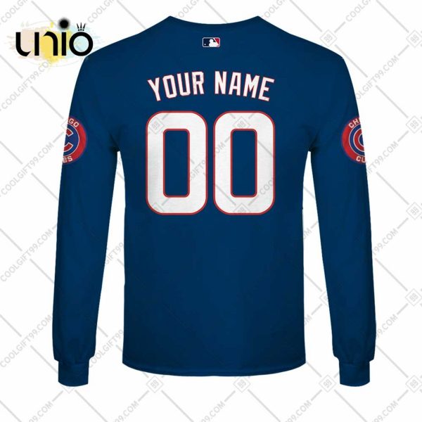 Personalized MLB Chicago Cubs ALT Jersey Hoodie