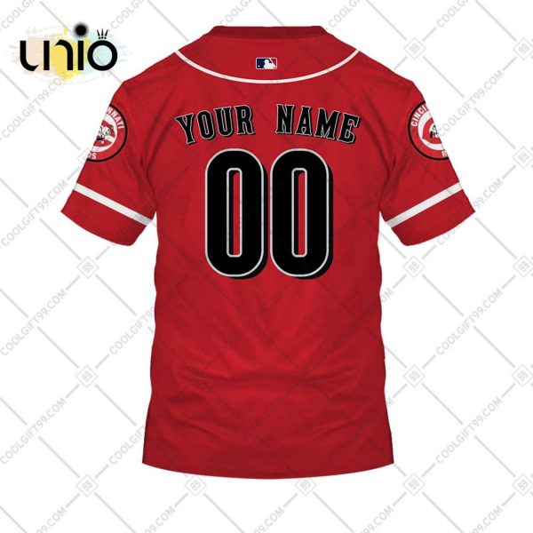 Personalized MLB Cincinnati Reds ALT Jersey Hoodie