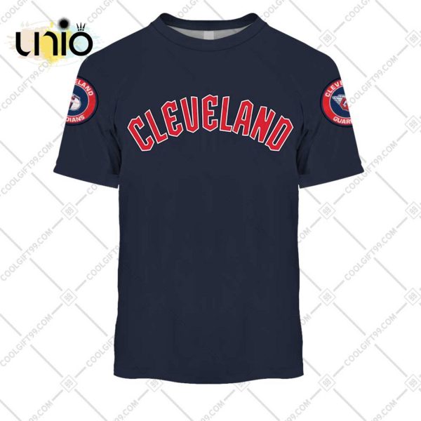 Personalized MLB Cleveland Guardians ALT Jersey Hoodie